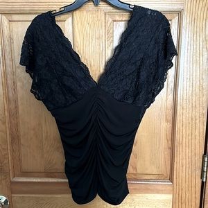 Black Charlotte Russe Top - Size M